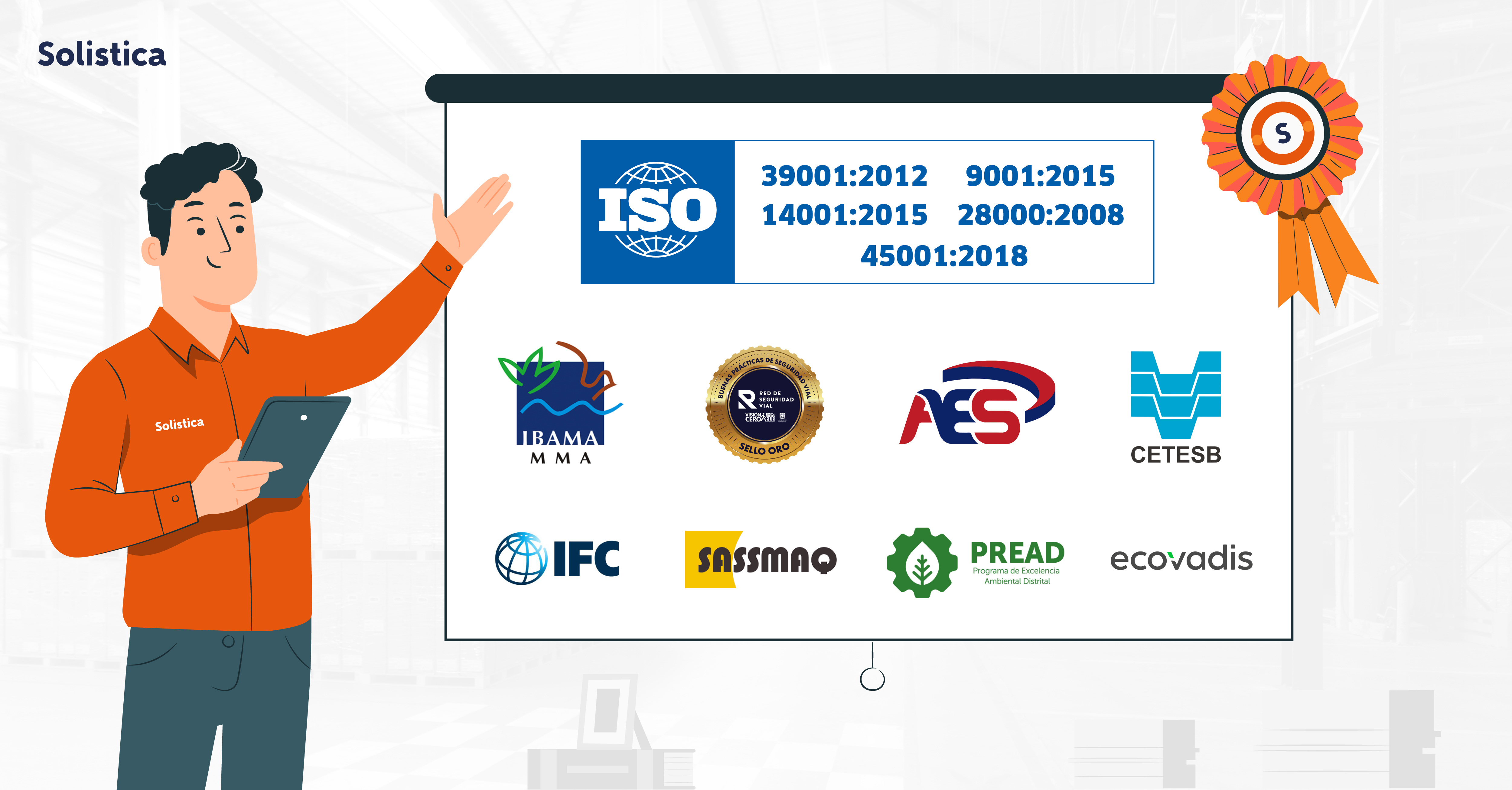 Certificaciones de Solistica: Un compromiso con la calidad, la seguridad y la sostenibilidad